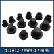 Tappo di tenuta solido Tappi per fori in gomma siliconica da 2 mm - 14 mm, tappo di tenuta a forma