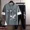 T Shirt uomo Graphic abbigliamento da uomo abbigliamento sportivo tute sportive stampa tuta