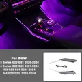 Luce della sella della console centrale per BMW G20 G22 G80 G82 M3 M4 i3 i4 Serie 3/4 11 colori Aamp Luce ambientale Modanature interne