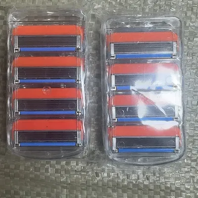 5-layer shaver blades for men, safe shaver blades, classic skin protection, reusable shaver blades