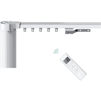Smart Curtain Rod, Automatic Curtain, Compatible with Alexa, Google Home, Smart Life App,