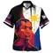New Summer Harajuku 3D Polynesian Philippines National Flag Rugby Print Shirts Coat Of Arm Graphic