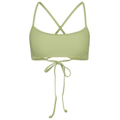 Billabong - Women's Tanlines Lace Up Trilet - Bikini-Top Gr M avocado Image