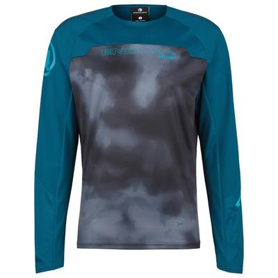 Endura - MT500 Burner Trikot Langarm - Radtrikot Gr M blau Image