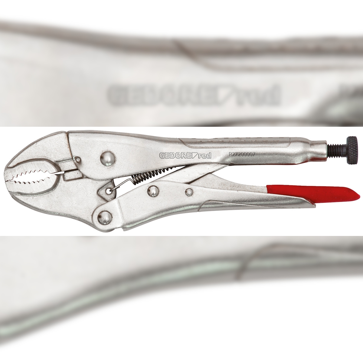 GEDORE red Gripzange 7" 185 mm W.35 mm, R27200007 Image