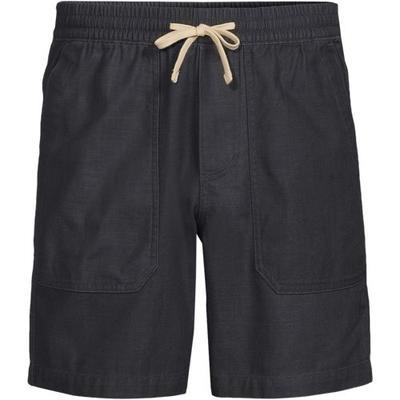 Pull-On Canvas Shorts, Men, size: 44-46, regular, Grey, Cotton, by Lands' End