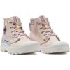 Schnürboots PALLADIUM "PAMPA UNDERLAYER", Gr. 39, rosa, Textil, sportlich, Schuhe