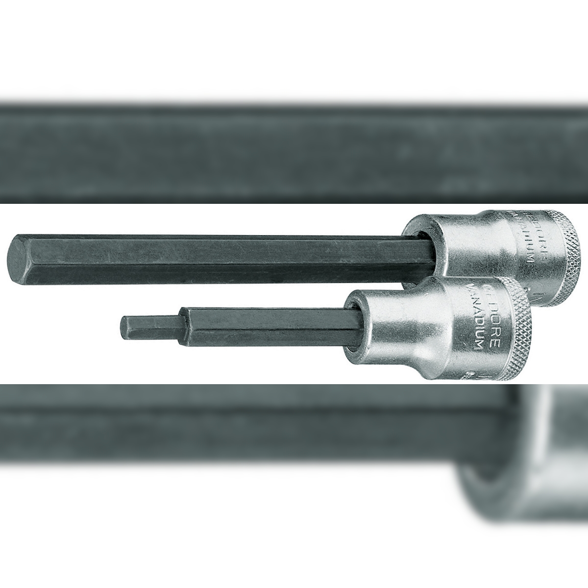 GEDORE Schraubendrehereinsatz 1/2" 140 mm Innen-6-kant 10 mm, IN 19 L 10-140 Image