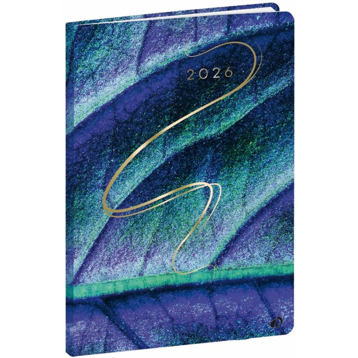 QUO VADIS Buchkalender Minister 16x24cm Hipsy Blatt 2026. Image