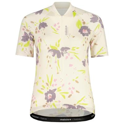 Maloja - Women's VilsaM. AOP 1/2 - Radtrikot Gr XS weiß Image