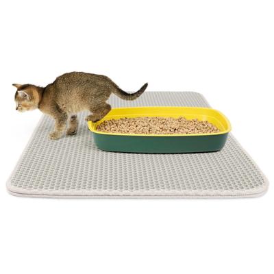 TEMU Cat Litter Mat Charly Waterproof Base For Cat Toilet - Non-slip Cat Mat To Protect Against Litter Loss - Floor Mat For Cat Litter Box Image