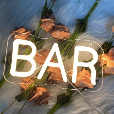 TEMU Liuyang Bar Neon Sign, Usb Powered Signs For Wall Decor. Light Up Signs For Bar Shop, Club, Restaurant, For Man Cave, Birthday Wedding Party, Gatherings, Garden Decoration. Image