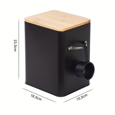 TEMU 6.5l Laundry Detergent Storage With Dosing Spoon, Washing Powder Box, Food Container, Storage Box For Biscuits, Coffee Beans, Pet Food Image