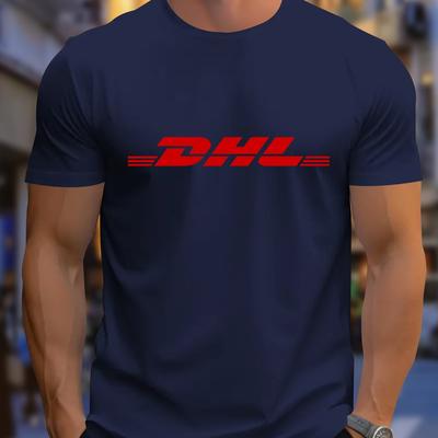 TEMU Men's Short-sleeve T-shirt In American And European Style, Casual Outdoor Summer Wear. Image