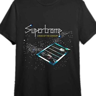 "TEMU Men's & Women's " - Of " Graphic T-shirt, 100% Cotton, Machine Washable, Black With , Casual Crew Neck, Short Sleeve, Wear, Music Lovers, Casual Wear Tee | Retro | , T Shirts" Image