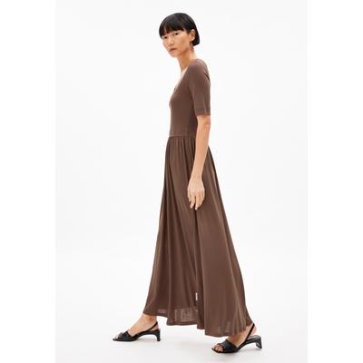 BERENIKAA - Frauen Slim Fit Kleid - braun (Größe: M) Image