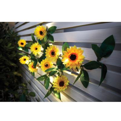 Solar-Lichterkette "Sonnenblumen" Image