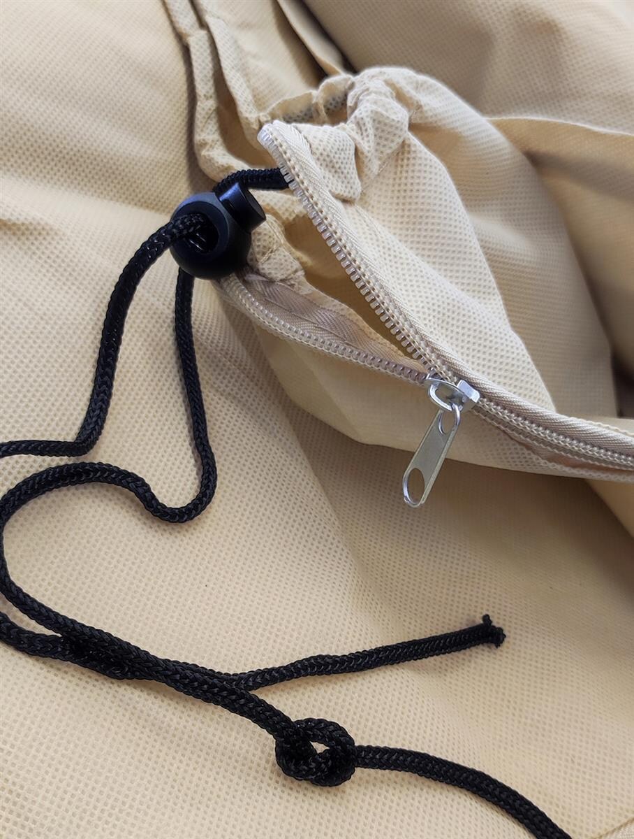 Winterschutzhaube Pflanzenhaube Frostschutz Vlies Gewebeschutz beige 1 Stk 2400x2000mm Image