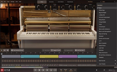 Toontrack EKX Felt Piano