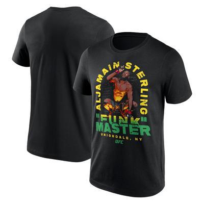 UFC Aljamain Sterling Fun Master T-Shirt - Black - Mens Image