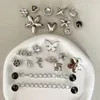 22 Teile/satz Jibbitz Kunststoff Punk Schuh Charm Set Für Crocs Mode Diy Abnehmbare Für Frühling