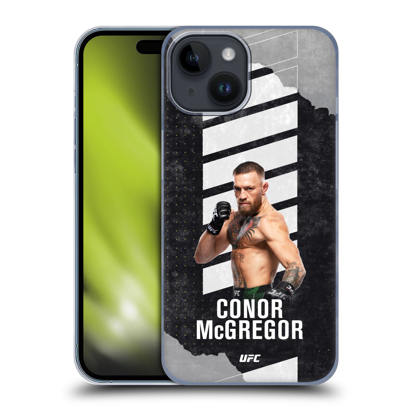 UFC Conor McGregor Fight Card Phone Case - iPhone Image