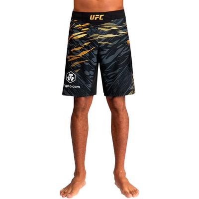 UFC Fusion by Venum Fight Night Lange Fightshorts - Schwarz/Gold - Herren Image