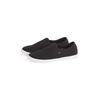 Slip-On Sneaker TOMMY HILFIGER "CANVAS SLIP-ON SNEAKER", Damen, Gr. 42, schwarz, Baumwolle, sportlich, Schuhe, Freizeitschuh, Schlüpfschuh, Slipper, Halbschuh, Flaggen-Stickerei