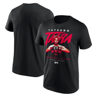 UFC Tatsuro Taira Poster T-Shirt - Black - Mens Image
