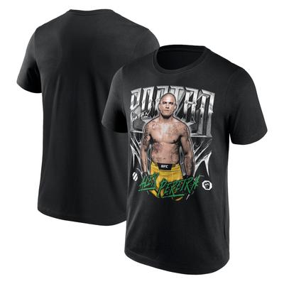 UFC Alex Pereira Grunge Tone T-Shirt - Black - Mens Image