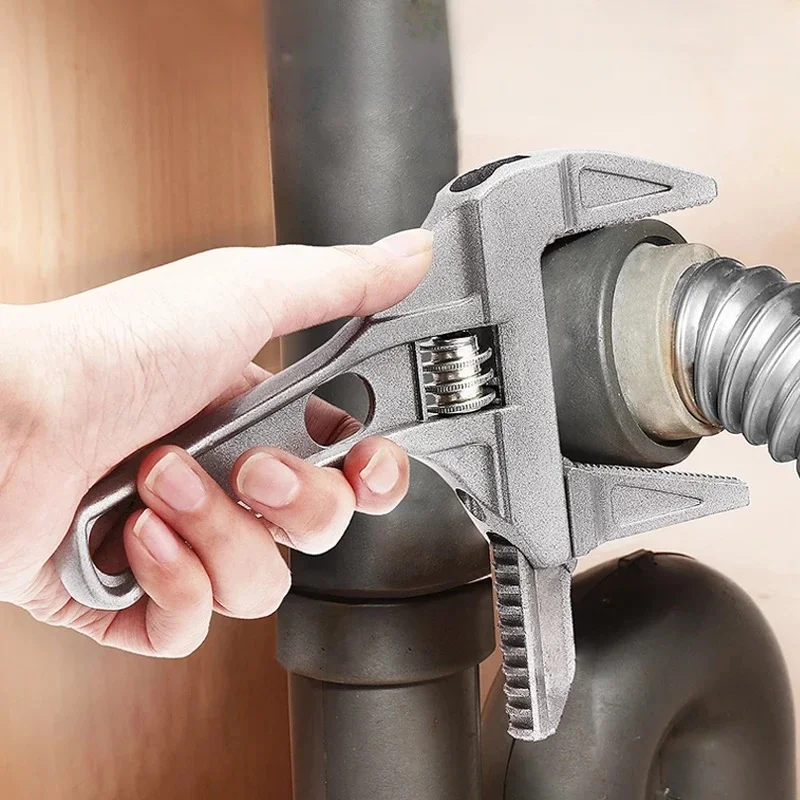 16-68mm Bad Sanitär Schlüssel Einstellbare Schlüssel Universal Affe Spanner Multi-funktion sanitär Hand Werkzeuge Mutter waschbecken Schlüssel