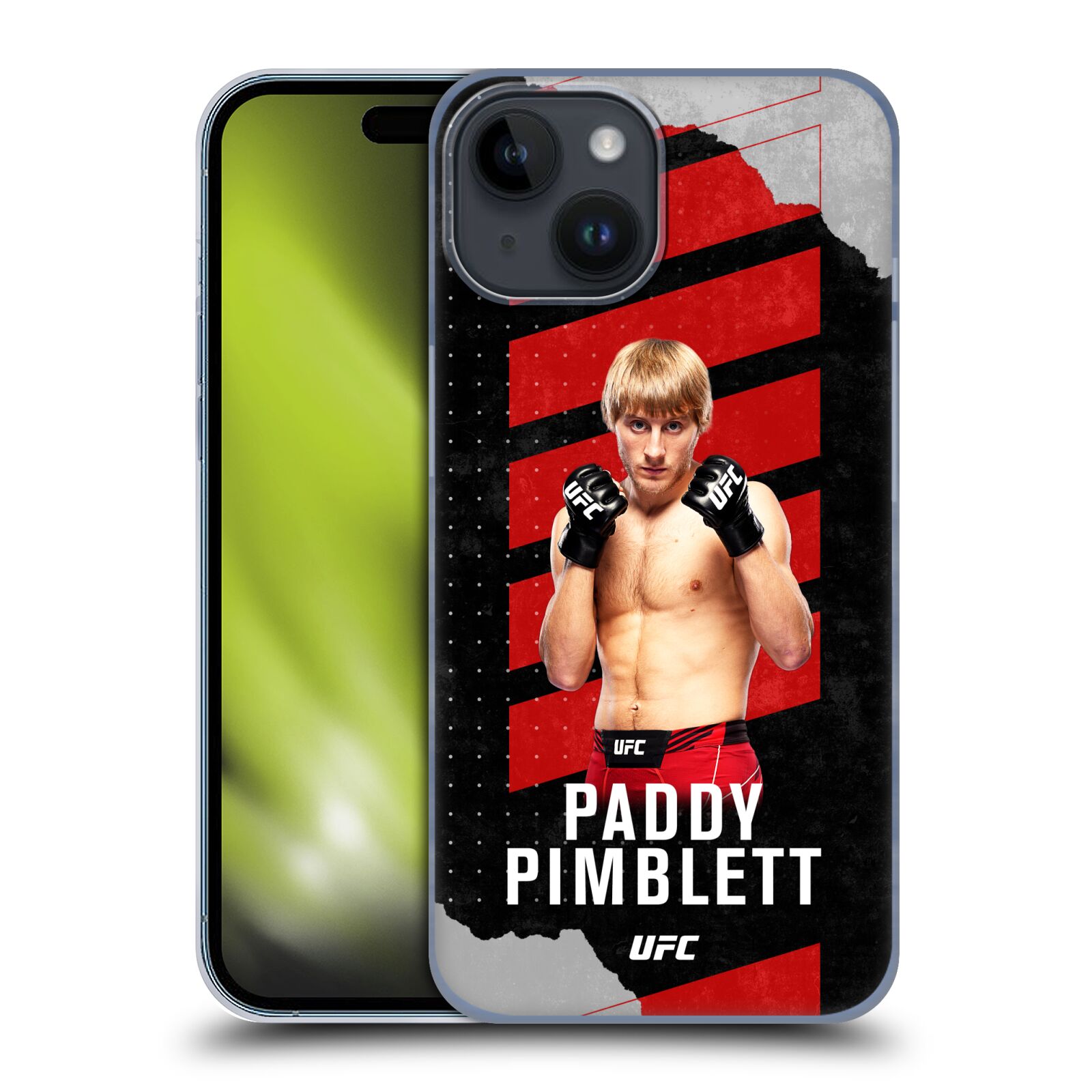 UFC Paddy Pimblett Fight Card Phone Case - iPhone Image