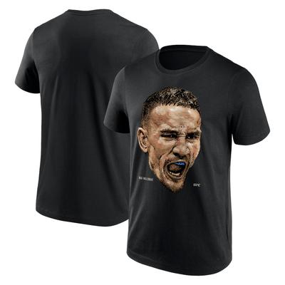 UFC Max Holloway Portrait T-Shirt - Black - Mens Image