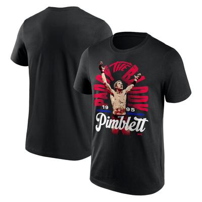 UFC Paddy Pimblett Paddy The Baddie T-Shirt - Black - Mens Image