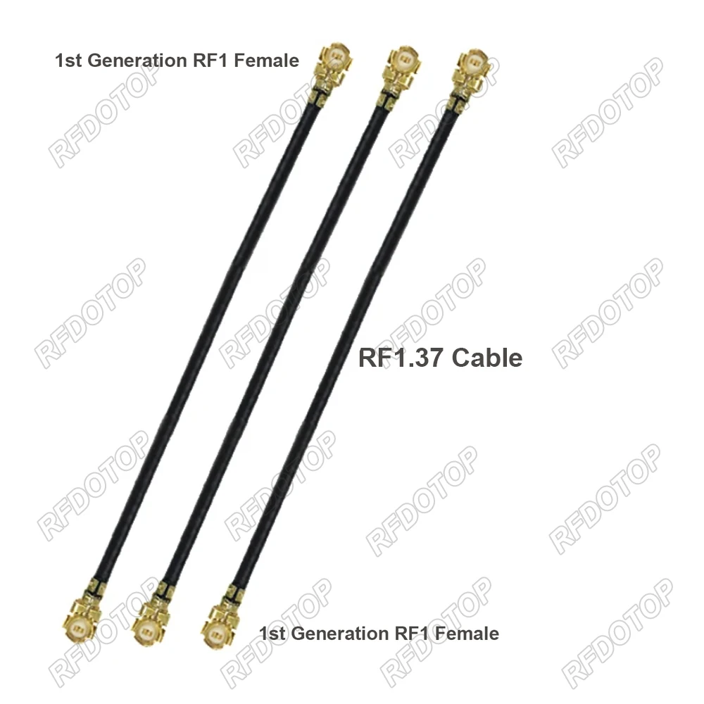 10 Teile/los WIFI Zopf Ufl/IPX/RF1 zu u.FL/IPX/RF1 Buchse RF1,37 Kabel Pigtail Kabel für Router 3G 4G Modem Image