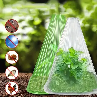 Plant Protective Cover Cap for Plants Farming Supplies Protector Seedlings Garden Gadgets Vegetable Gardening Accessories Items