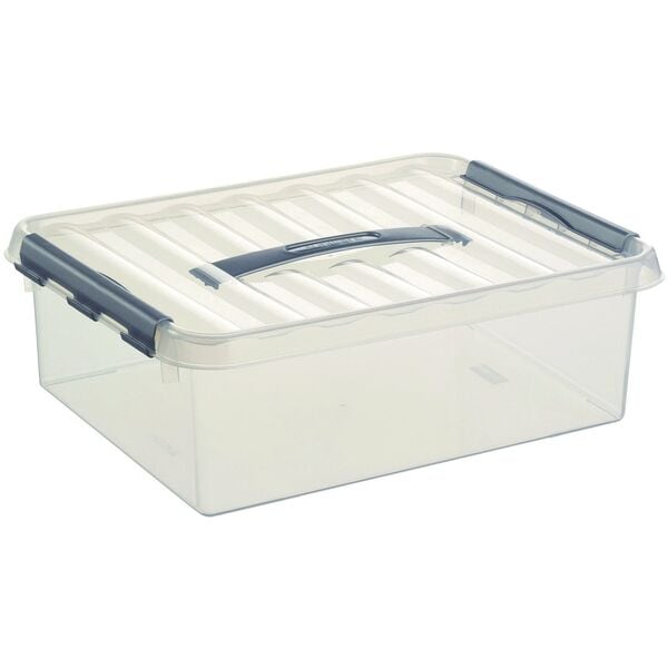 sunware Aufbewahrungsbox »Q-line« 1 Stück 10.0 L transparent, 12x30 cm Image