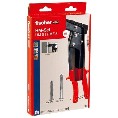 fischer Schrauben- und Dübel-Sortiment »HM/HMZ 3« 61 Stück Image