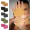 Gants d'entraînement d'haltérophilie en cuir Protection de la paume femmes hommes Fitness sport