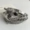 Braccialetti in argento sterling 925 per accessori a catena da donna Trend Vintage semplice regalo
