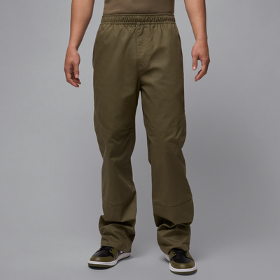 Nike Jordan Essentials Men's Woven Trousers - Green - Cotton/Elastane