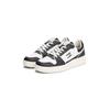 Sneaker TOMMY JEANS "TJM RETRO BASKET", Herren, Gr. 42, schwarz-weiß (schwarz, weiß), Leder, Textil, Lederimitat, sportlich, Schuhe, Freizeitschuh, Halbschuh, Schnürer mit Kontrast-Details