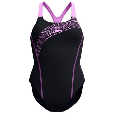 Speedo - Women's Medley Logo 1 Piece - Badeanzug Gr 42 schwarz Image
