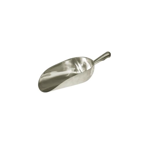 Futterschaufel aus Aluminium, runde Abwiegeschaufel, ca. 900g