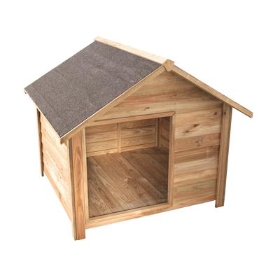 Hundehütte, Hundehaus aus Kiefernholz mit Bitumenfilz, WILLOW, 120 x 114 x 100cm Image
