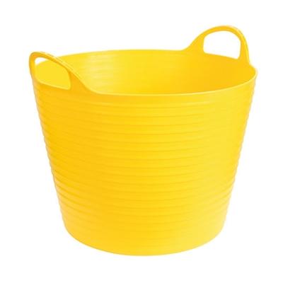 Flexibler Trog FlexBag - Flexi-Eimer, Flexitrog, Flexi Futtereimer, 28 Liter, gelb Image