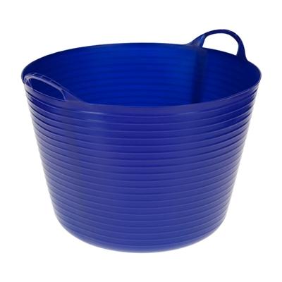Flexibler Trog FlexBag - Flexi-Eimer, Flexitrog, Flexi Futtereimer, 42 Liter, blau Image
