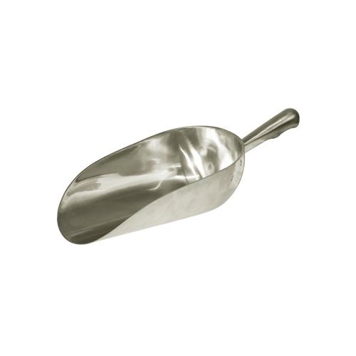 Futterschaufel aus Aluminium, runde Abwiegeschaufel, ca. 2500g