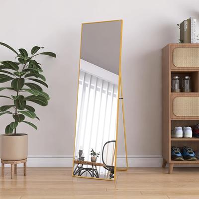 TEMU Ycz Full-length Mirror, Large Freestanding Mirror, Floor Mirror, Full-length Wall Mirror With Aluminum Frame, Wall-mounted Full-length Mirror, Tyui Image