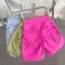 Women Yoga Shorts High Waist Workout Shorts Fitness Yoga Lift Butt Fitness Ladies Yoga Gym Running